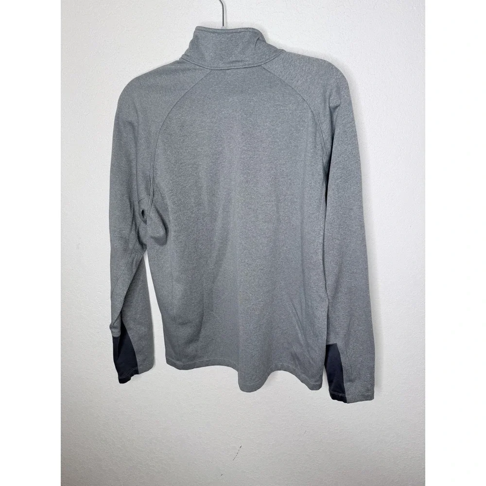 The North Face Jacket Men Large Gray Solid Fleece Gorpcore Pullover Half‎ Zip